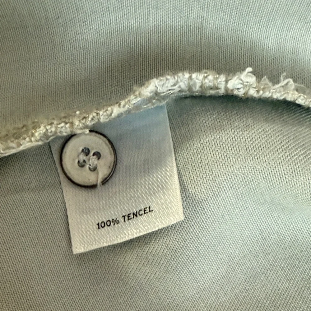 Light Wash Denim Button-Up Shirt - Picture 9 of 9